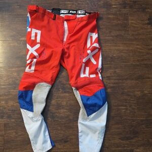 FXR Red and Blue Men's Racing Pants